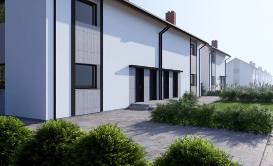 Bez prowizji - Kłaj 47 m2, 3 pok. z ogródkiem