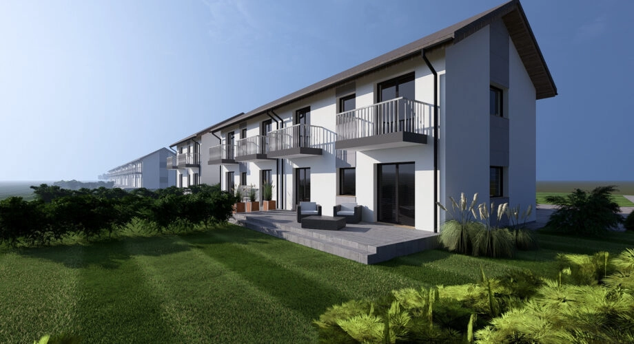 Bez prowizji - Kłaj 47 m2, 3 pok. z ogródkiem