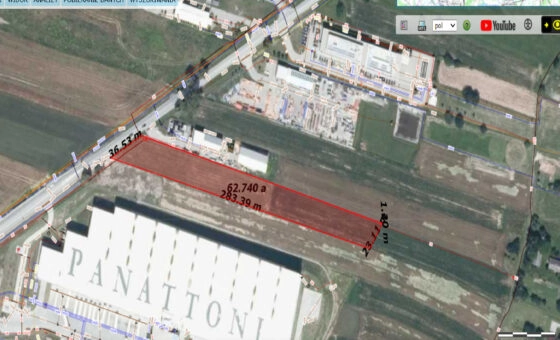 Twoja firma w Zakrzowie działka 64 ary pod usługi