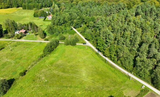 Działka 61,90 a, w Grabownicy Starzeńskiej.