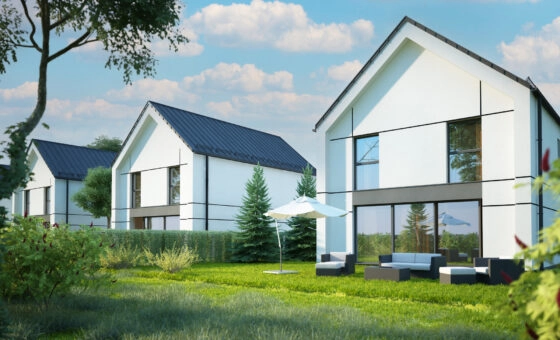 Kraków nowy dom wolnostojący z ogródkiem