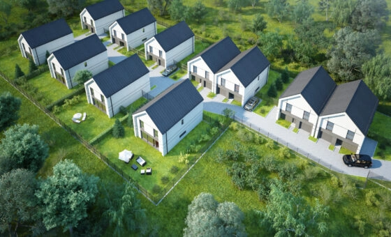 Kraków nowy dom wolnostojący z ogródkiem