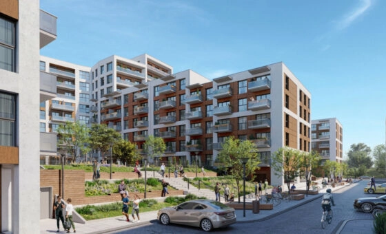 Łódź ul. Tuwima, 3 pok. Stan deweloperski 56,35 m2