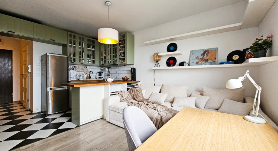 Przemyślany układ, zieleń i wygoda | Dwupokojowe