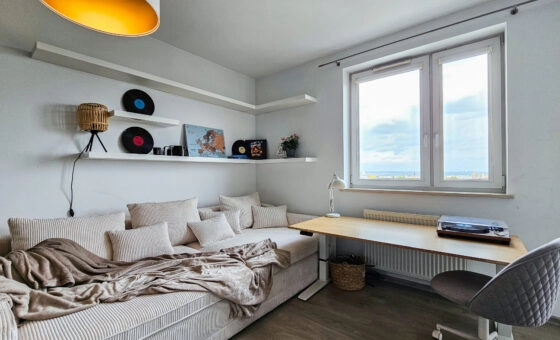 Przemyślany układ, zieleń i wygoda | Dwupokojowe