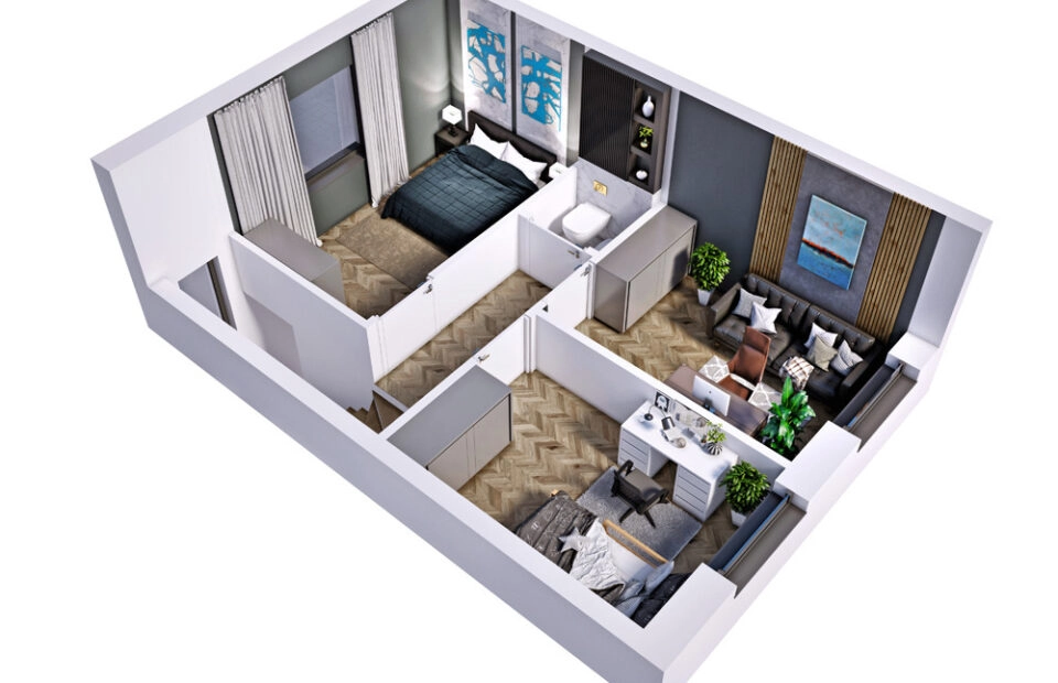 ogrzewanie podłogowe/ rolety/ 19 km do Poznania