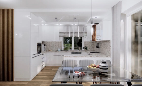 Dom z garażem i pompą ciepła -  Wiekowo