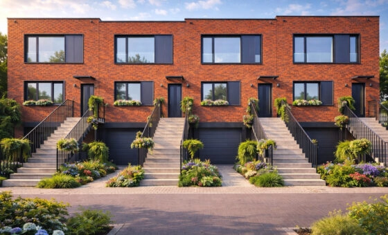 Gdańsk |dom szeregowy 147m² z ogrodem i garażem