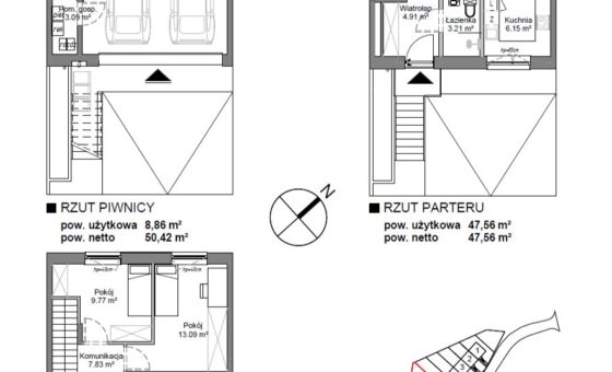 Gdańsk |dom szeregowy 147m² z ogrodem i garażem