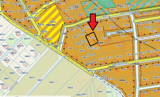 Działka 1107m2 - MPZP - Kałuszyn gmina Wieliszew