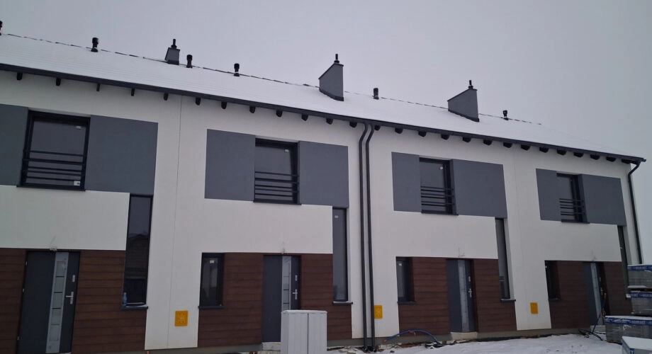 szeregowiec z ogródkiem/ dla rodziny