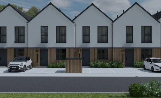 Szeregowiec z ogródkiem/ dla rodziny