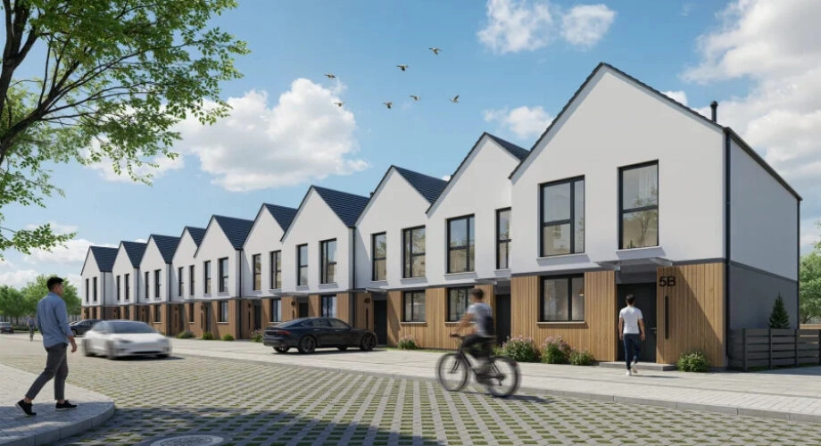 Szeregowiec z ogródkiem/ dla rodziny