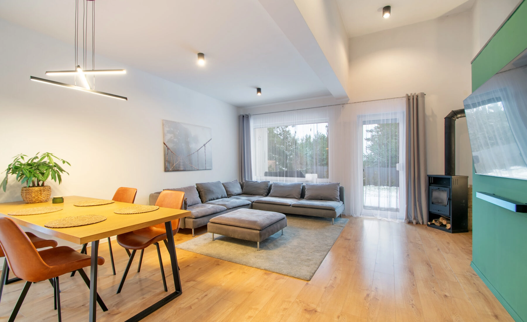 Rodzinna przestrzeń blisko natury i miasta