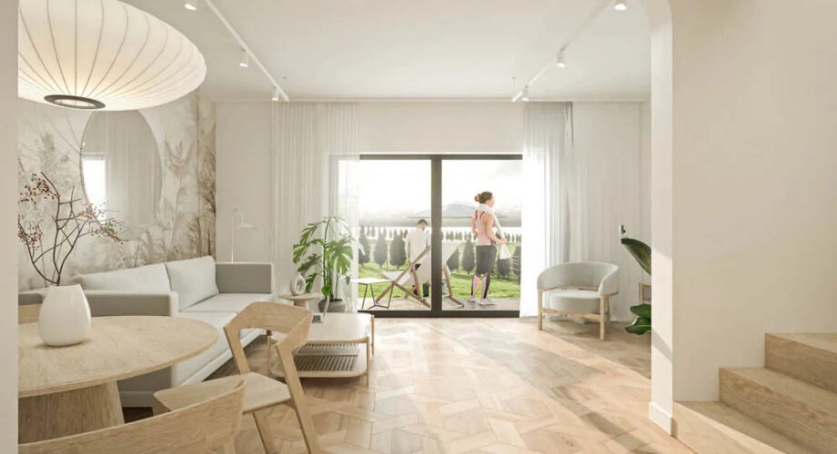 bliźniak 79m² zamiast mieszkania 2 parkingi ogród