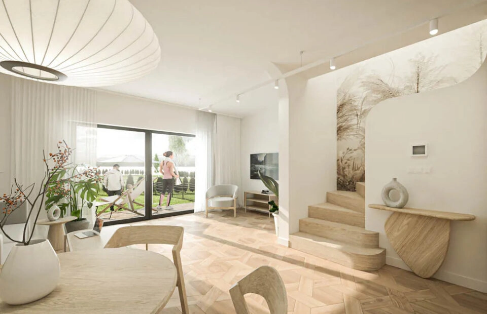 Ekskluzywny bliźniak k Trójmiasta 2 parkingi ogród