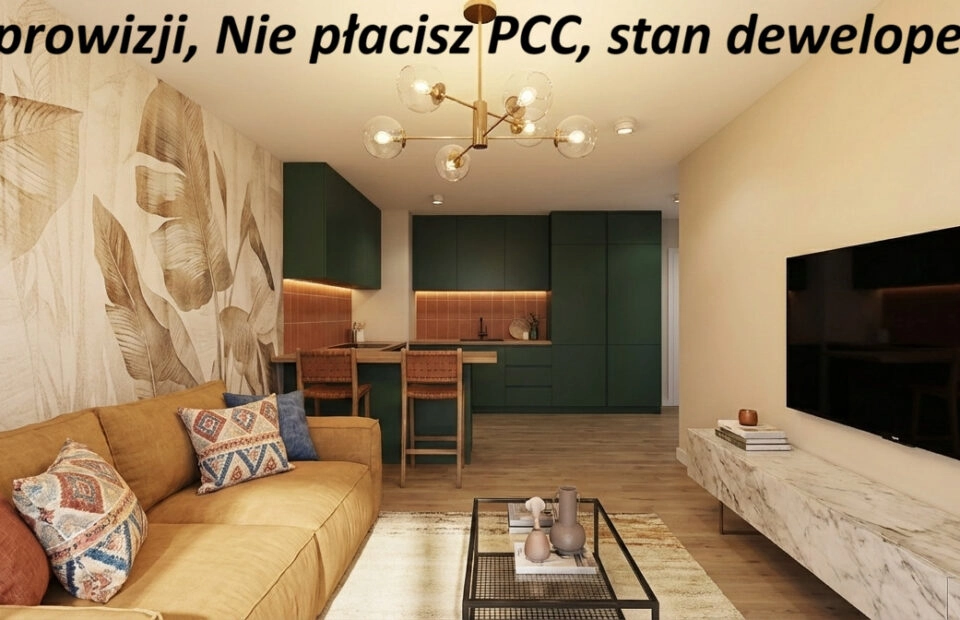 Nowoczesne 2 pok. z balkonem przy lesie Chwarzno