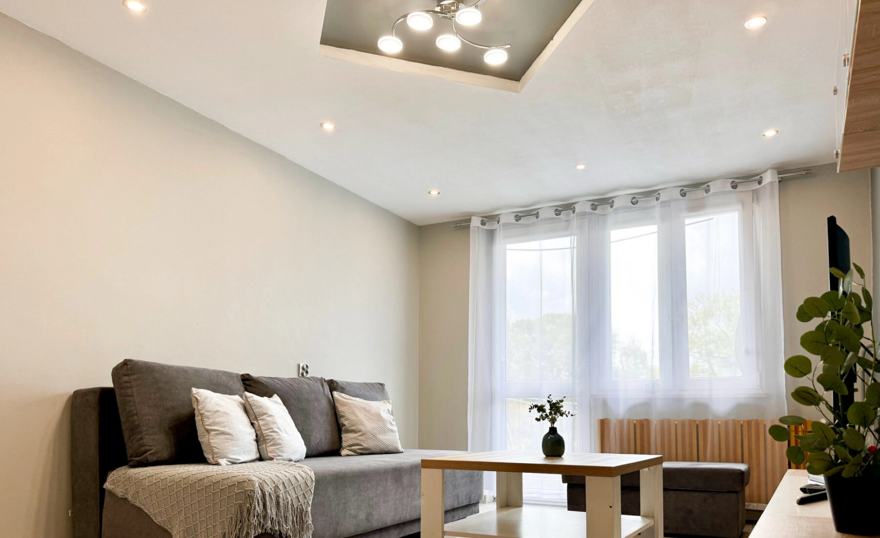 Dwupokojowe mieszkanie w Krośnie, 46,5 m2.