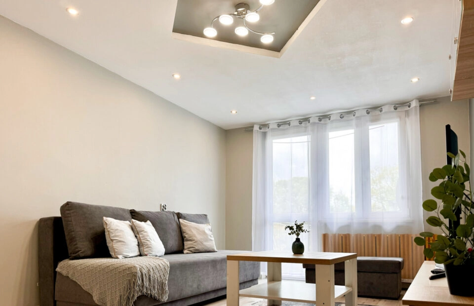 Dwupokojowe mieszkanie w Krośnie, 46,5 m2.