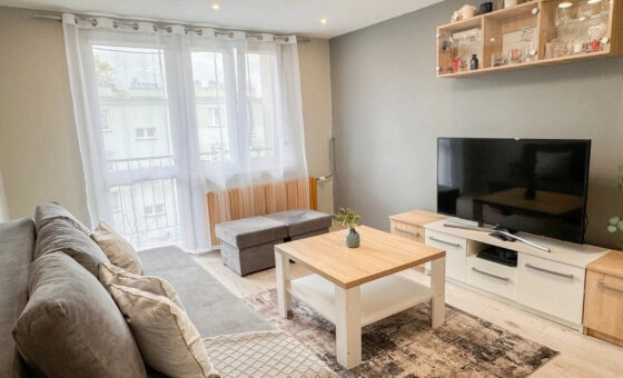 Dwupokojowe mieszkanie w Krośnie, 46,5 m2.