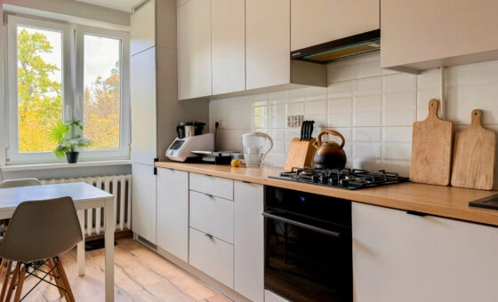 Dwupokojowe mieszkanie w Krośnie, 46,5 m2.