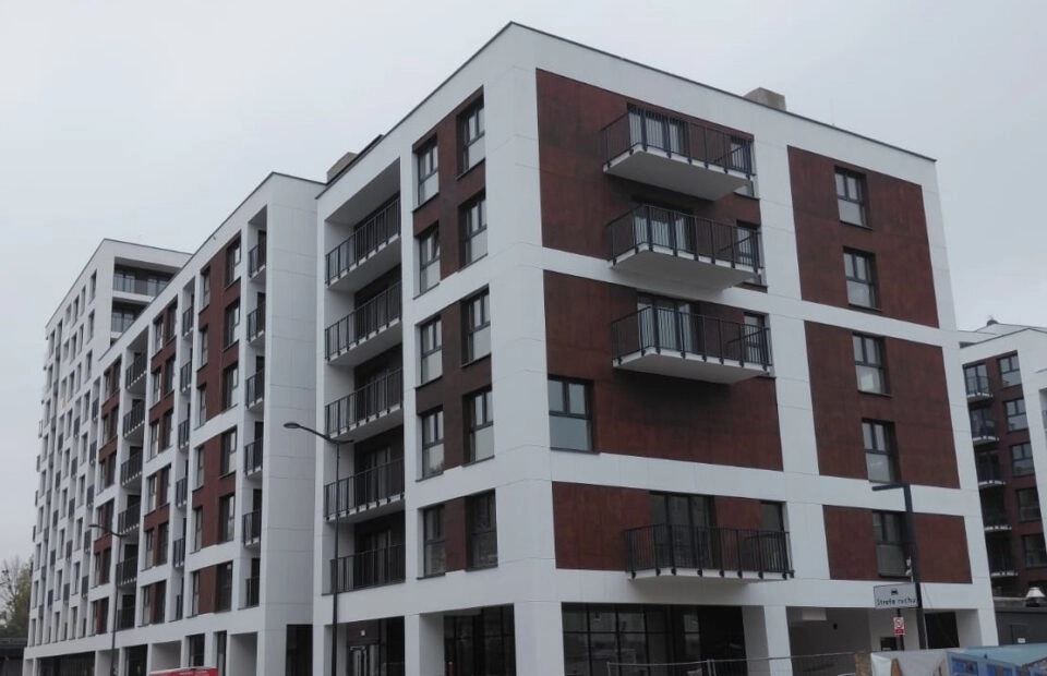 Łódź, ul. Tuwima, 2-pok 40,8 m2 stan deweloperski