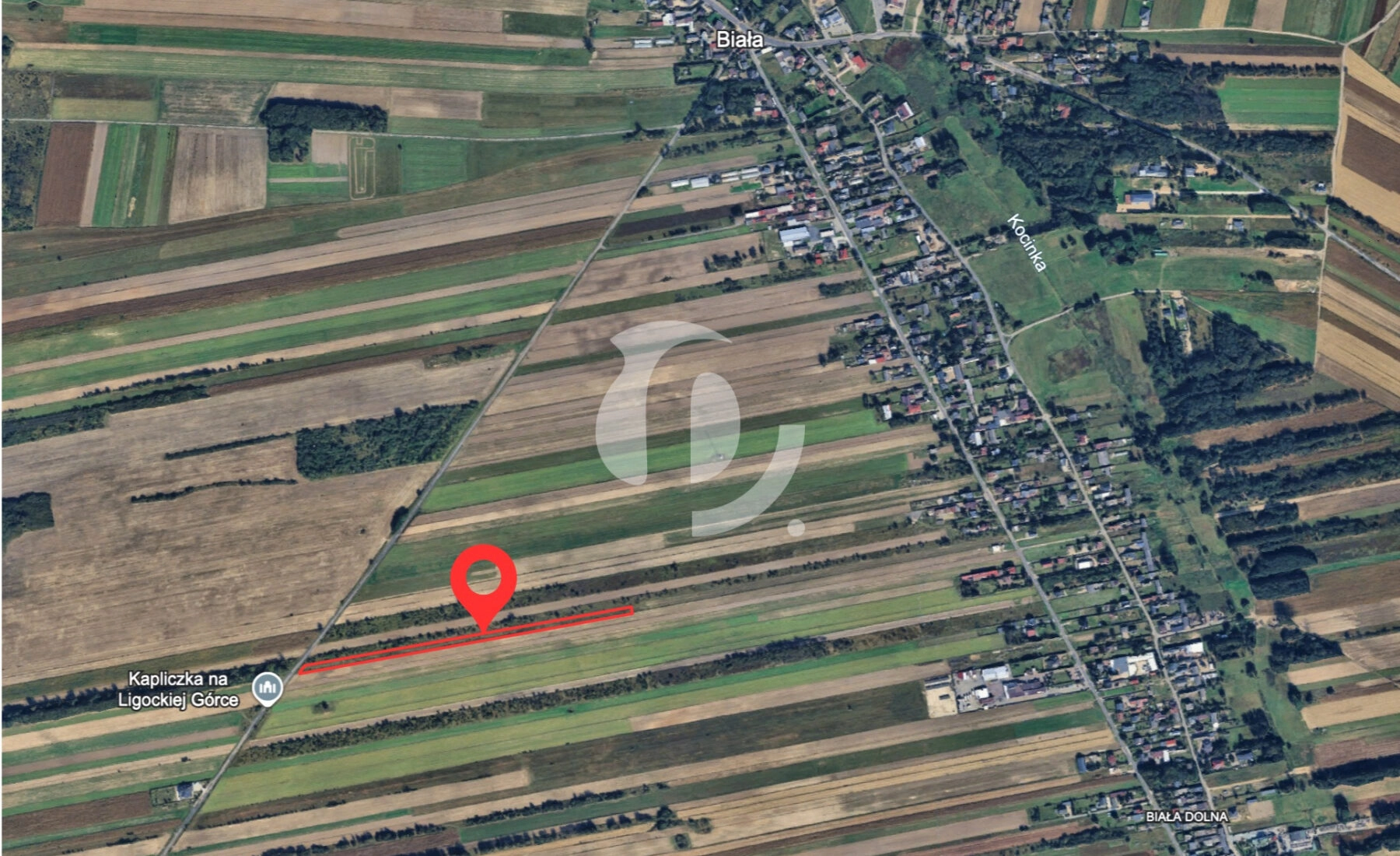 Działka rolna lub pod inwestycję 8790 m²