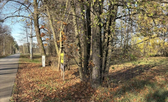 Działka budowlana- uzbrojona – 1296 m² – MPZP