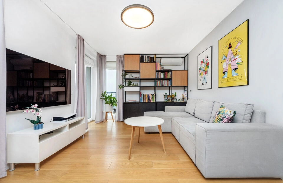 3 pokojowe mieszkanie z widokiem i dużym balkonem