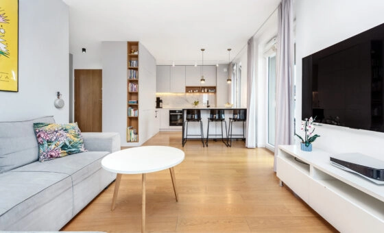 3 pokojowe mieszkanie z widokiem i dużym balkonem