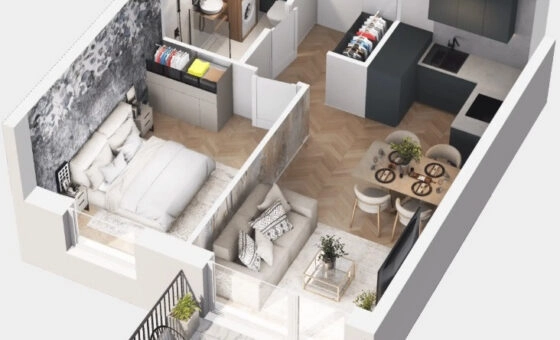 Gotowe wielkie okna balkon idealne na start