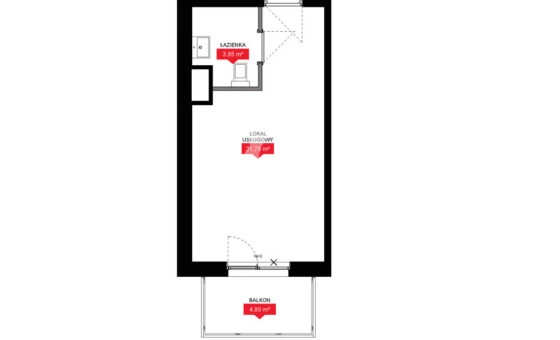 Lokal inwestycyjny idealny pod najem ROi 8%