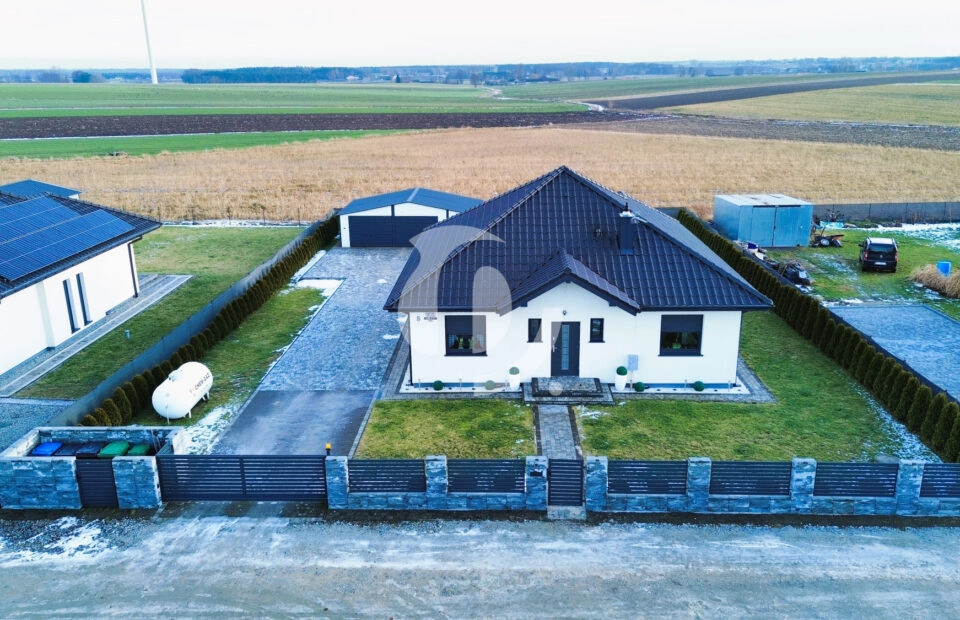 Nowoczesny dom z garażem – Leśnica k. Koła