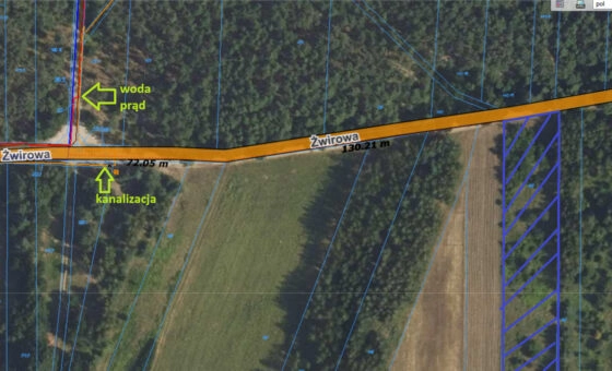 duża działka budowlana + działka rolna | Czosnów