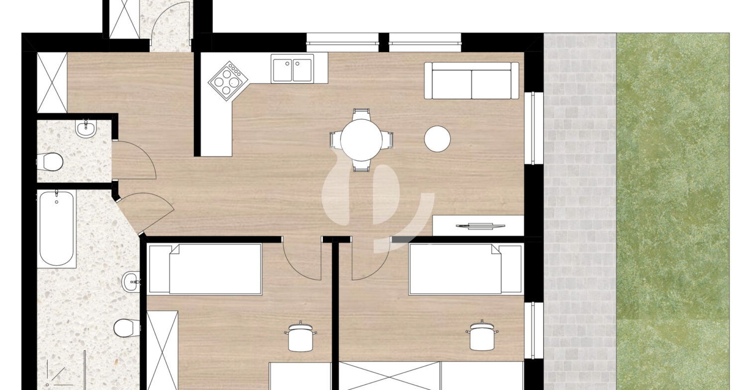 Mieszkanie 60 m² z ogrodem I Kraśnica k. Goliny