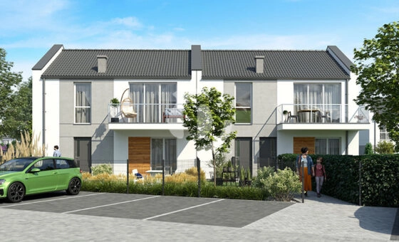 Nowoczesny dom 69,44m2 z ogródkiem i poddaszem!