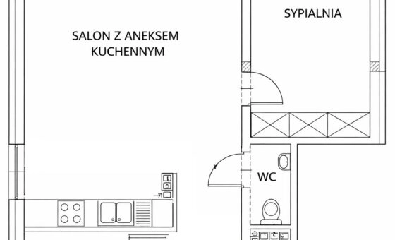 Funkcjonalne 3 pokojowe + taras na Zakrzówku