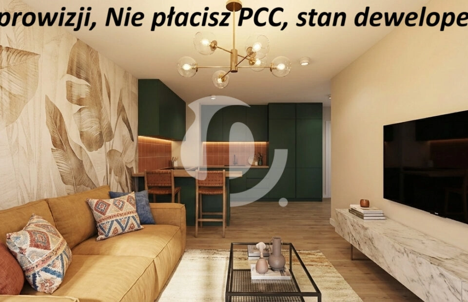 Nowoczesne 2 pok. z balkonem przy lesie Chwarzno