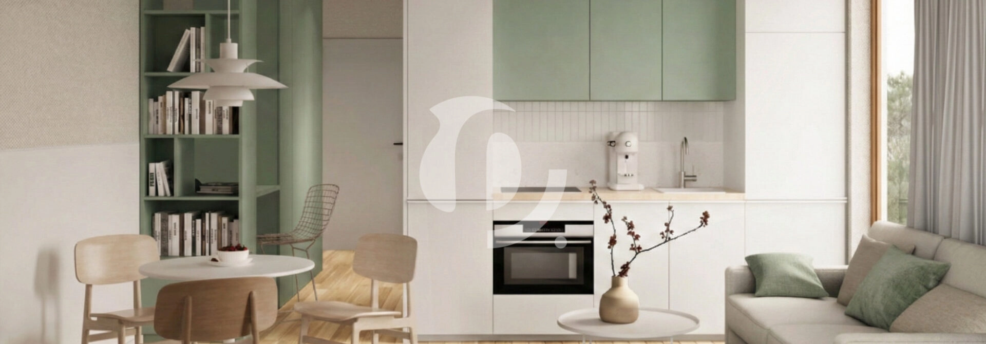 Kawalerka inwestycyjna bezobsługowa Oliwa loggia