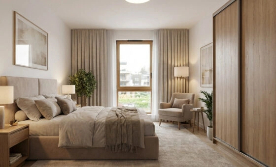 Duże wnętrza 2 balkony SPA tężnia serce Oliwy