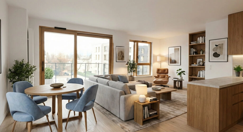 Duże wnętrza 2 balkony SPA tężnia serce Oliwy