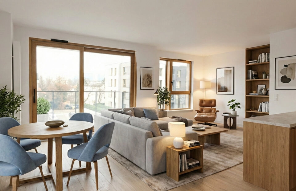 Duże wnętrza 2 balkony SPA tężnia serce Oliwy