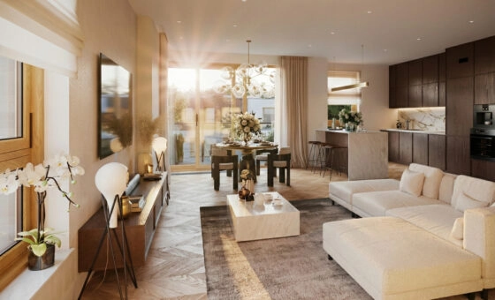 Duże wnętrza 2 balkony SPA tężnia serce Oliwy