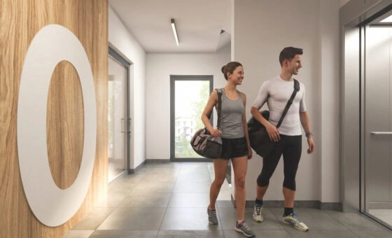 Nowoczesne 2 pok. z balkonem przy lesie Gdynia