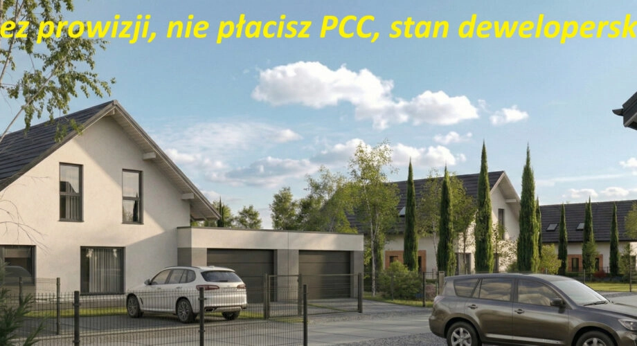 Ekskluzywny bliźniak k Trójmiasta 2 parkingi ogród