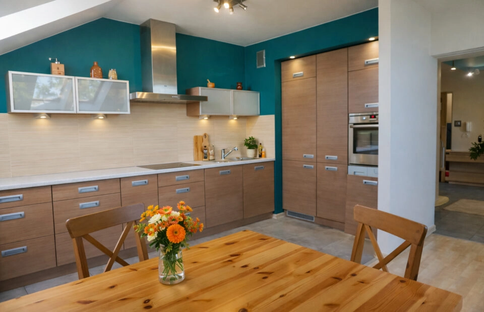 2 poziomy-69m2+poddasze łącznie około 90m2-4pokoje