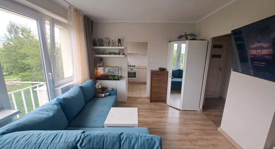 kawalerka 30,90m2 z osobną widną kuchnią! piwnica