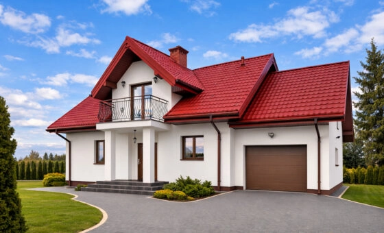 Dom nwolnostojący | 4 sypialnie  | garaż