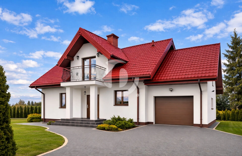 Dom wolnostojący | 154m2 | 5 sypialni | garaż