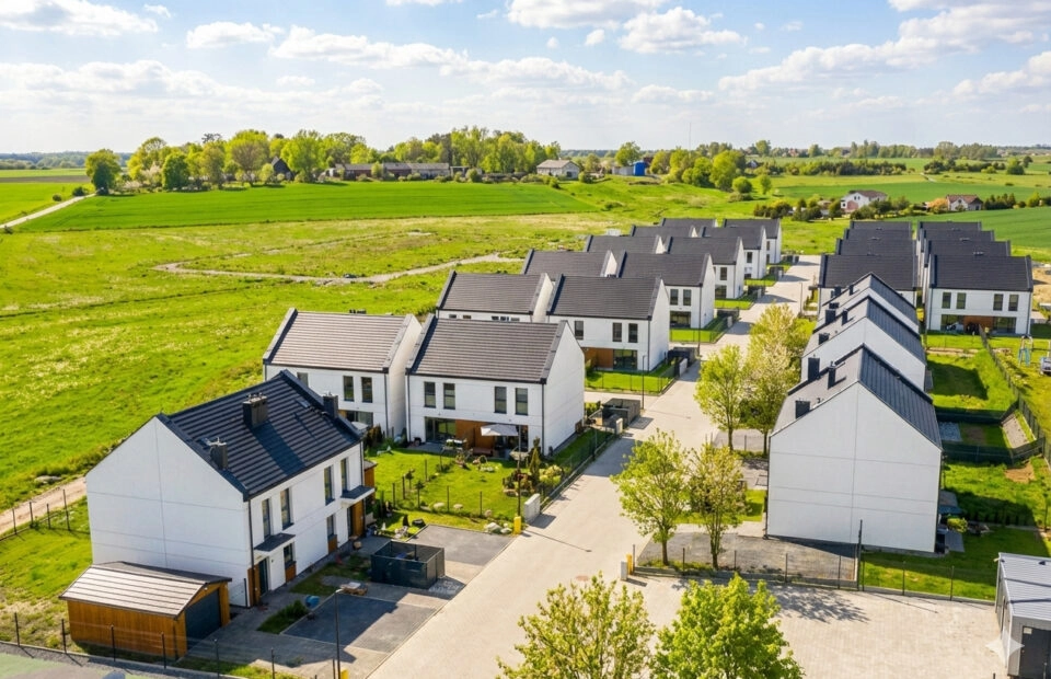 bliźniak 79-89m² parkingi ogród taras 21kmdo Sopot